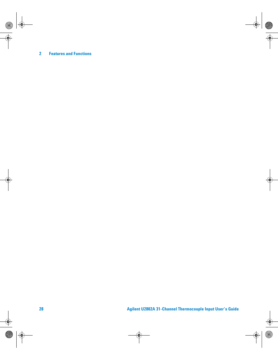 Agilent Technologies U2802A User Manual | Page 38 / 67
