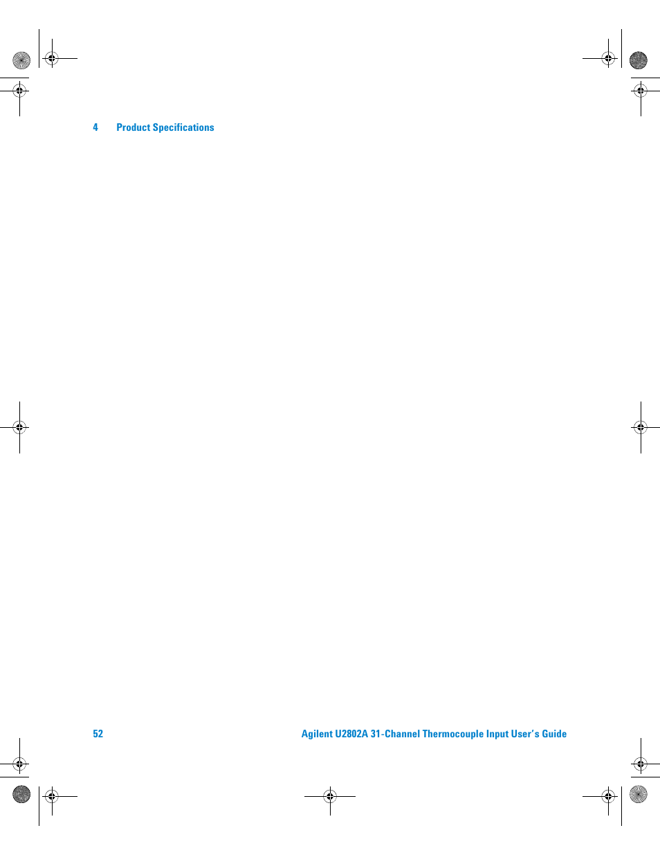 Agilent Technologies U2802A User Manual | Page 62 / 67