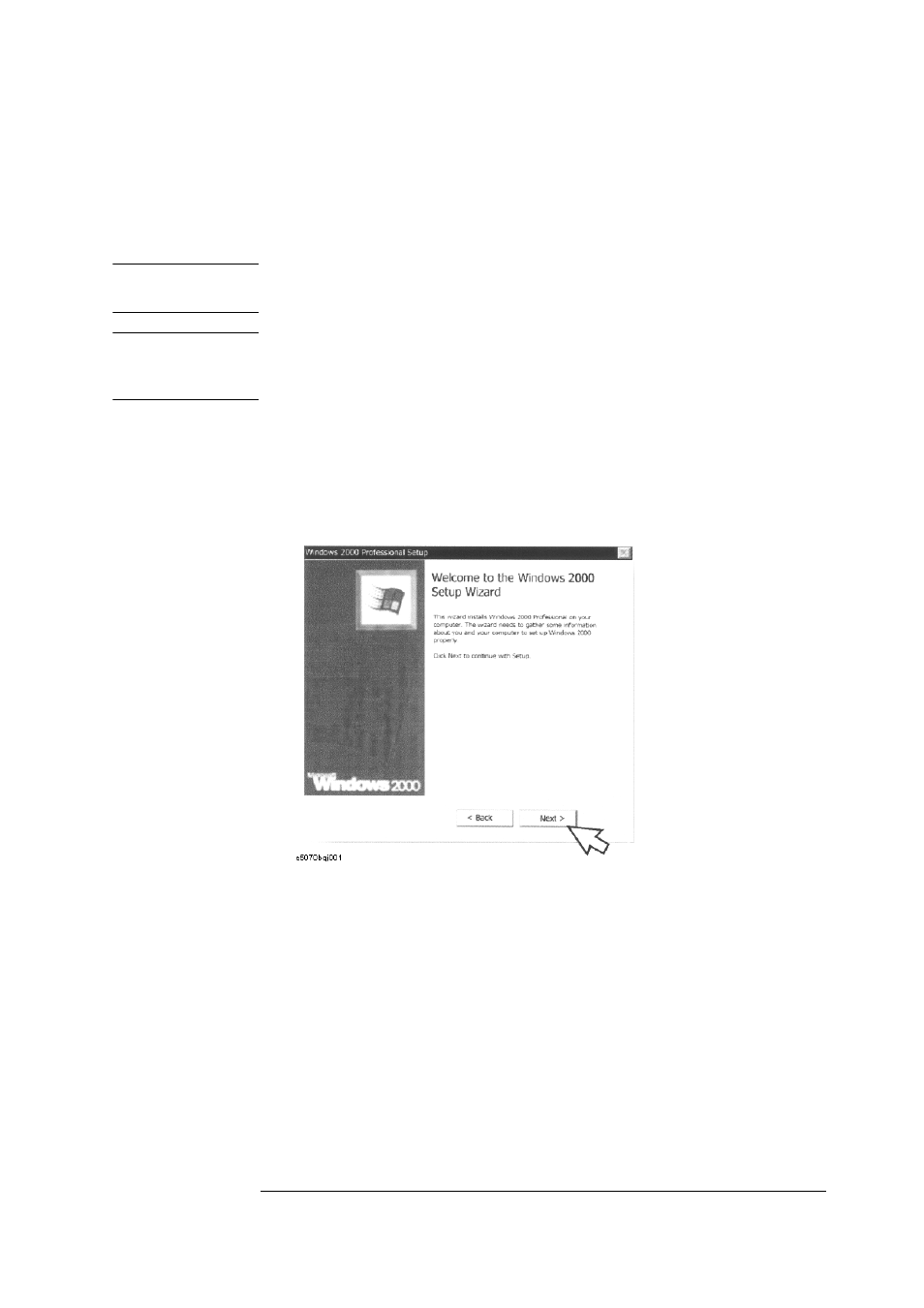 Initial registration of e5070b/e5071b | Agilent Technologies Agilent Hard Disk Drive Kit E5070BU User Manual | Page 9 / 12