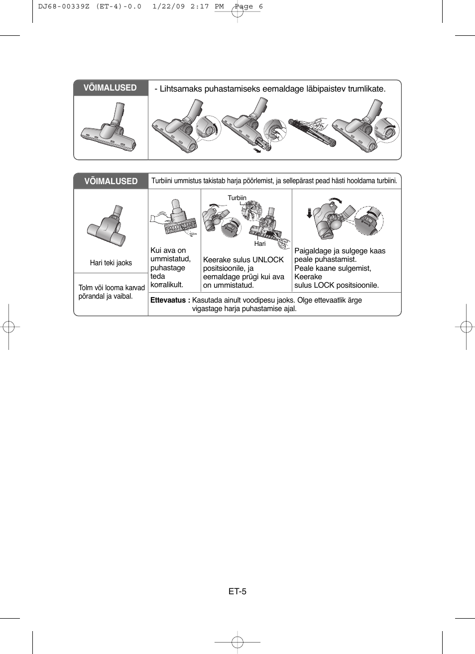 Samsung SC6540 User Manual | Page 39 / 56