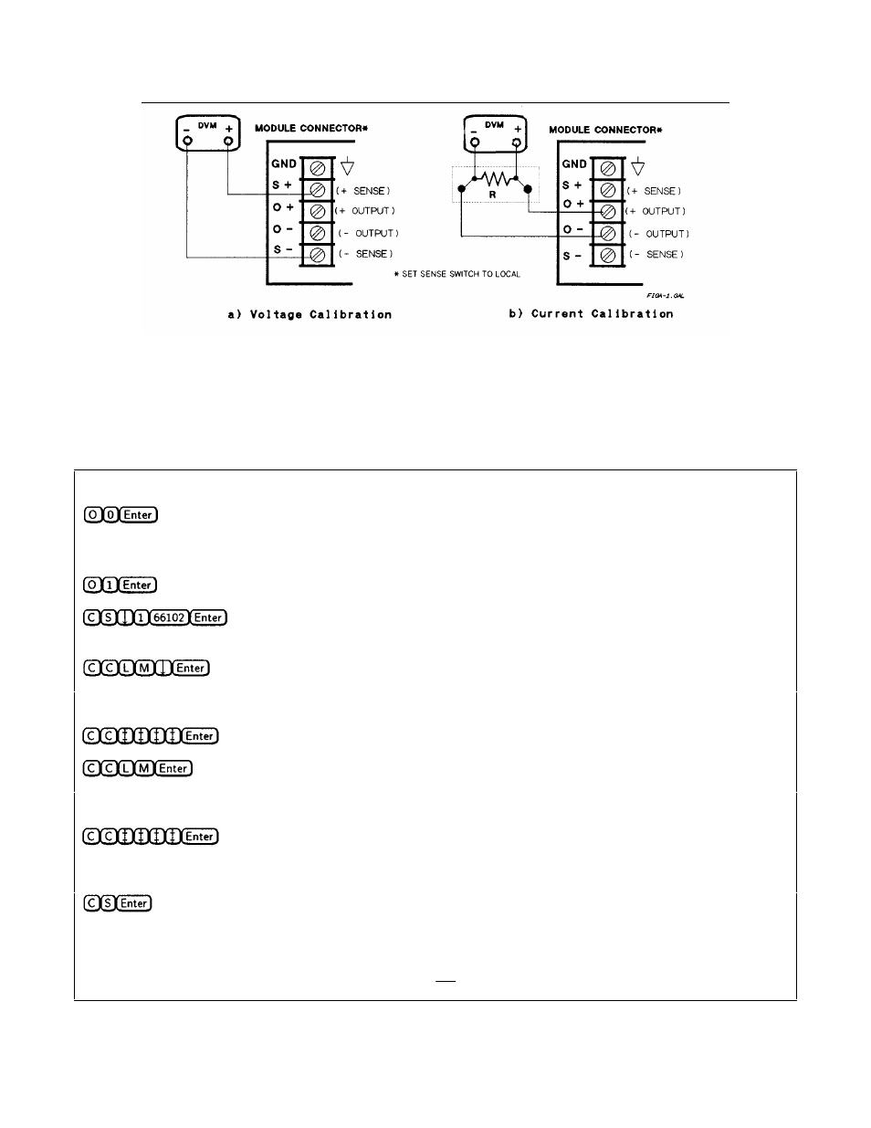 Calibrating current | Agilent Technologies 66001A User Manual | Page 37 / 55