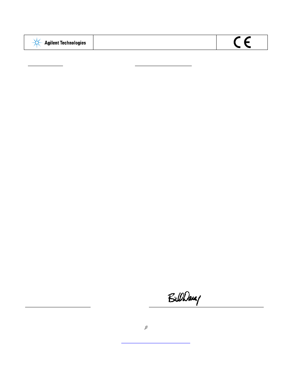 Declaration of conformity | Agilent Technologies 66001A User Manual | Page 5 / 55