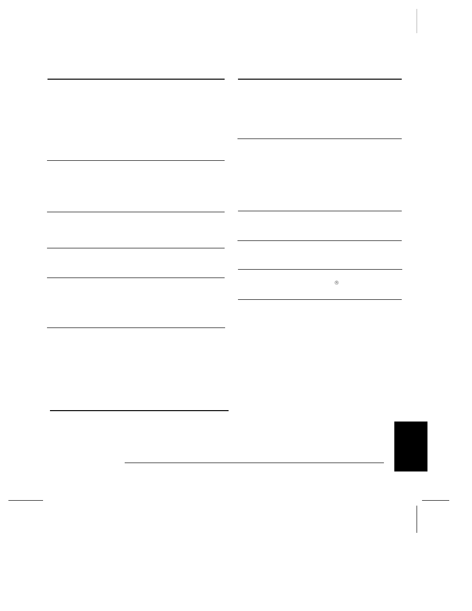 Dc characteristics, Operating characteristics, Measuring characteristics | Chapter 8 specifications 217 | Agilent Technologies 34401A User Manual | Page 223 / 242