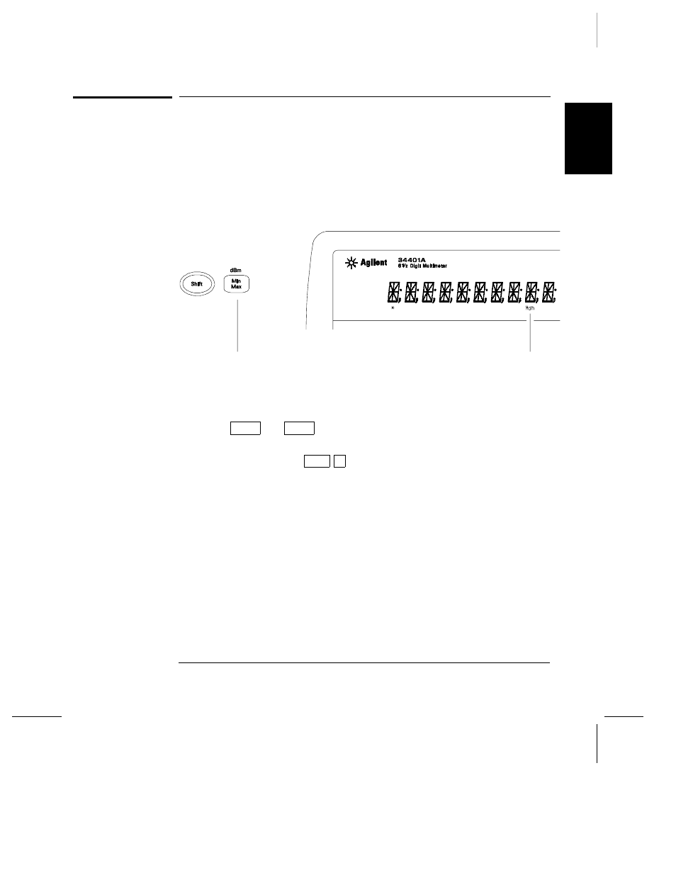 To make dbm measurements | Agilent Technologies 34401A User Manual | Page 47 / 242