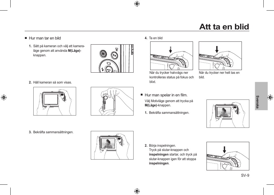 Att ta en blid | Samsung i8 User Manual | Page 65 / 112