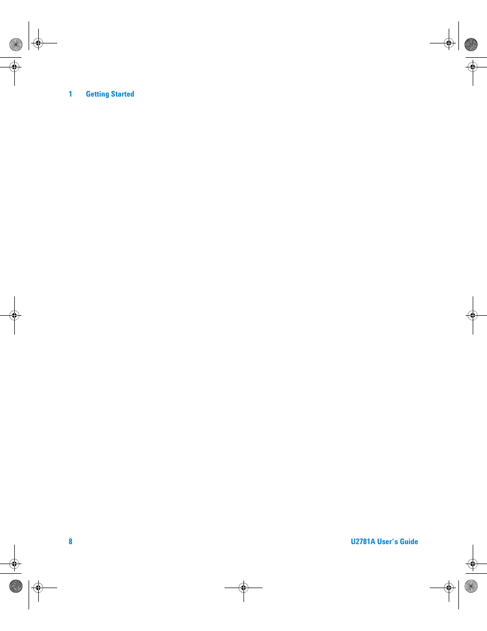 Agilent Technologies U2781A User Manual | Page 20 / 47