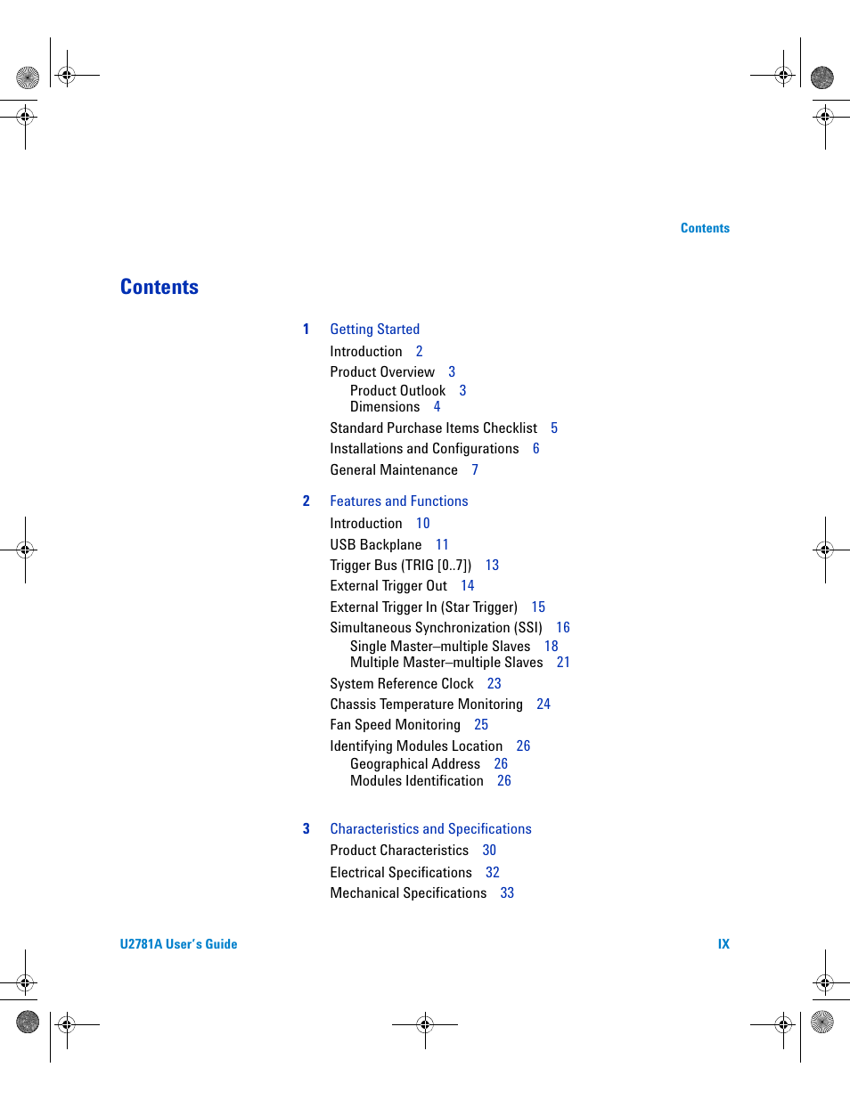 Agilent Technologies U2781A User Manual | Page 9 / 47