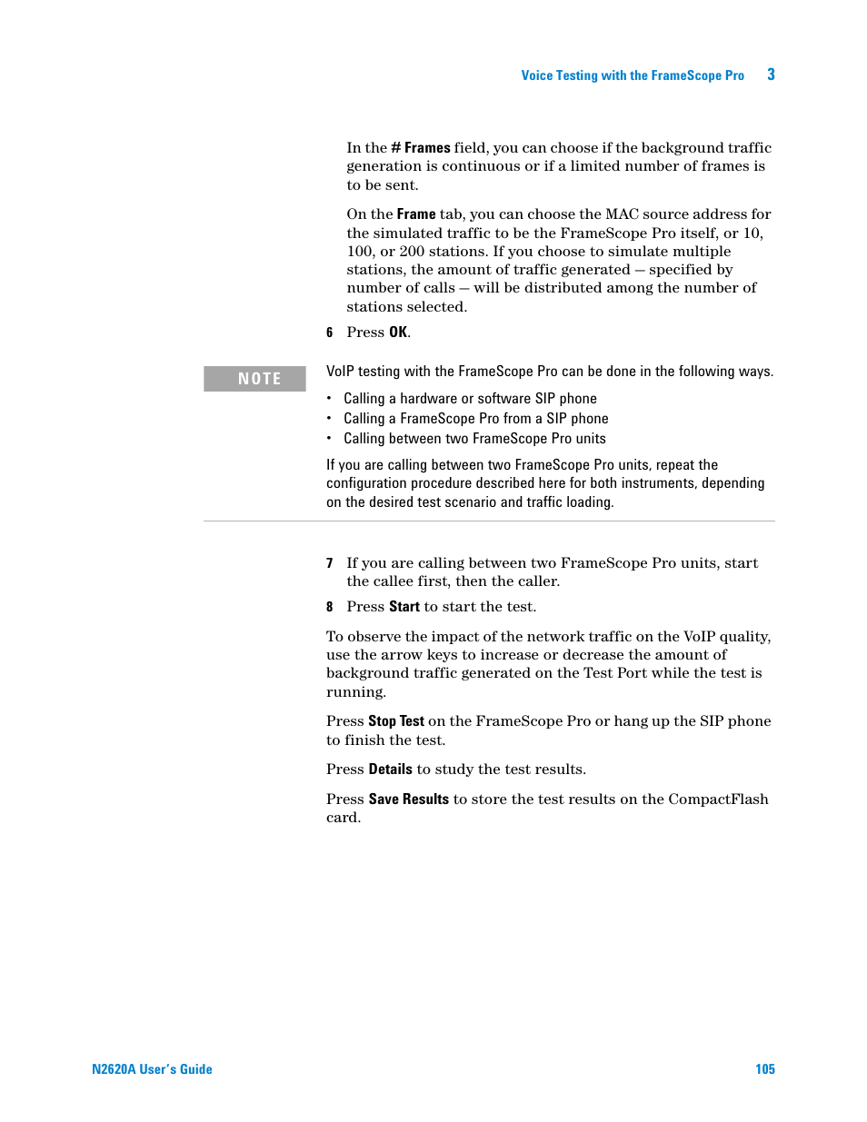 Agilent Technologies N2620A User Manual | Page 123 / 279