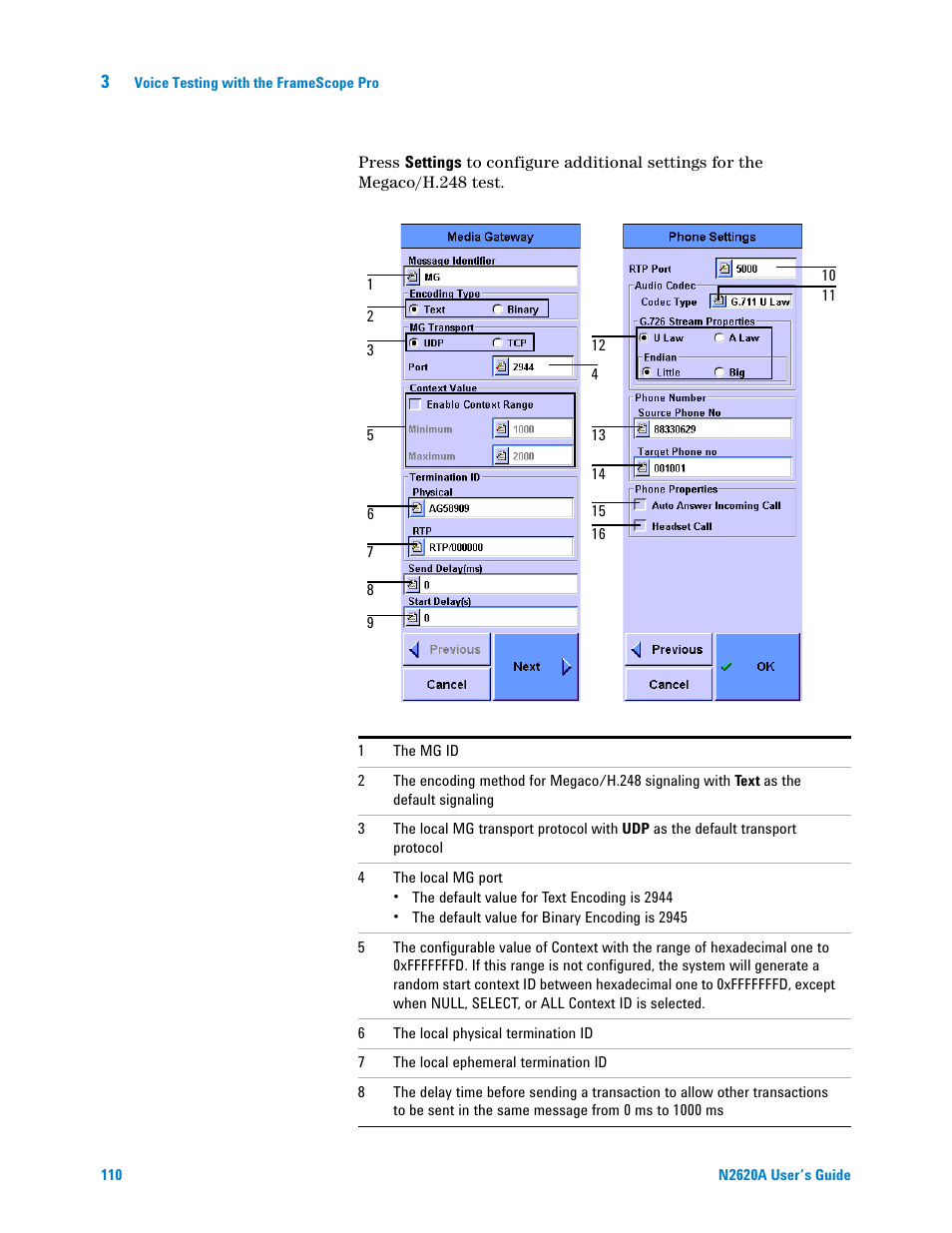 Agilent Technologies N2620A User Manual | Page 128 / 279