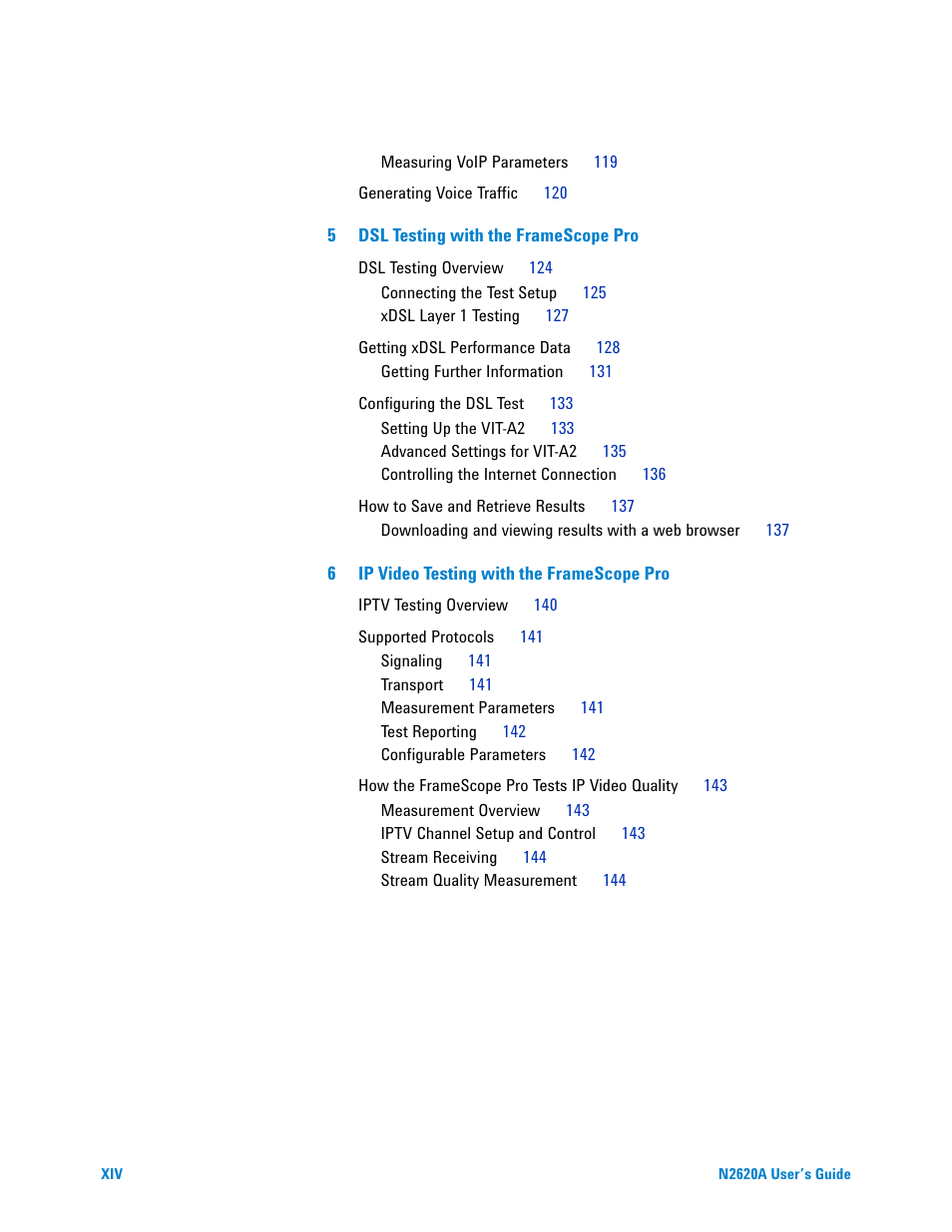 Agilent Technologies N2620A User Manual | Page 14 / 279