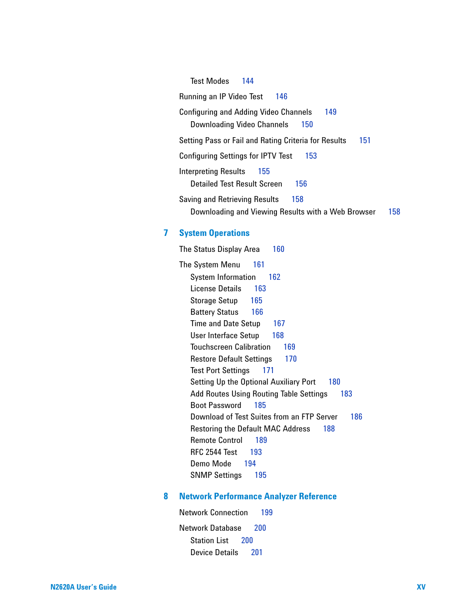 Agilent Technologies N2620A User Manual | Page 15 / 279