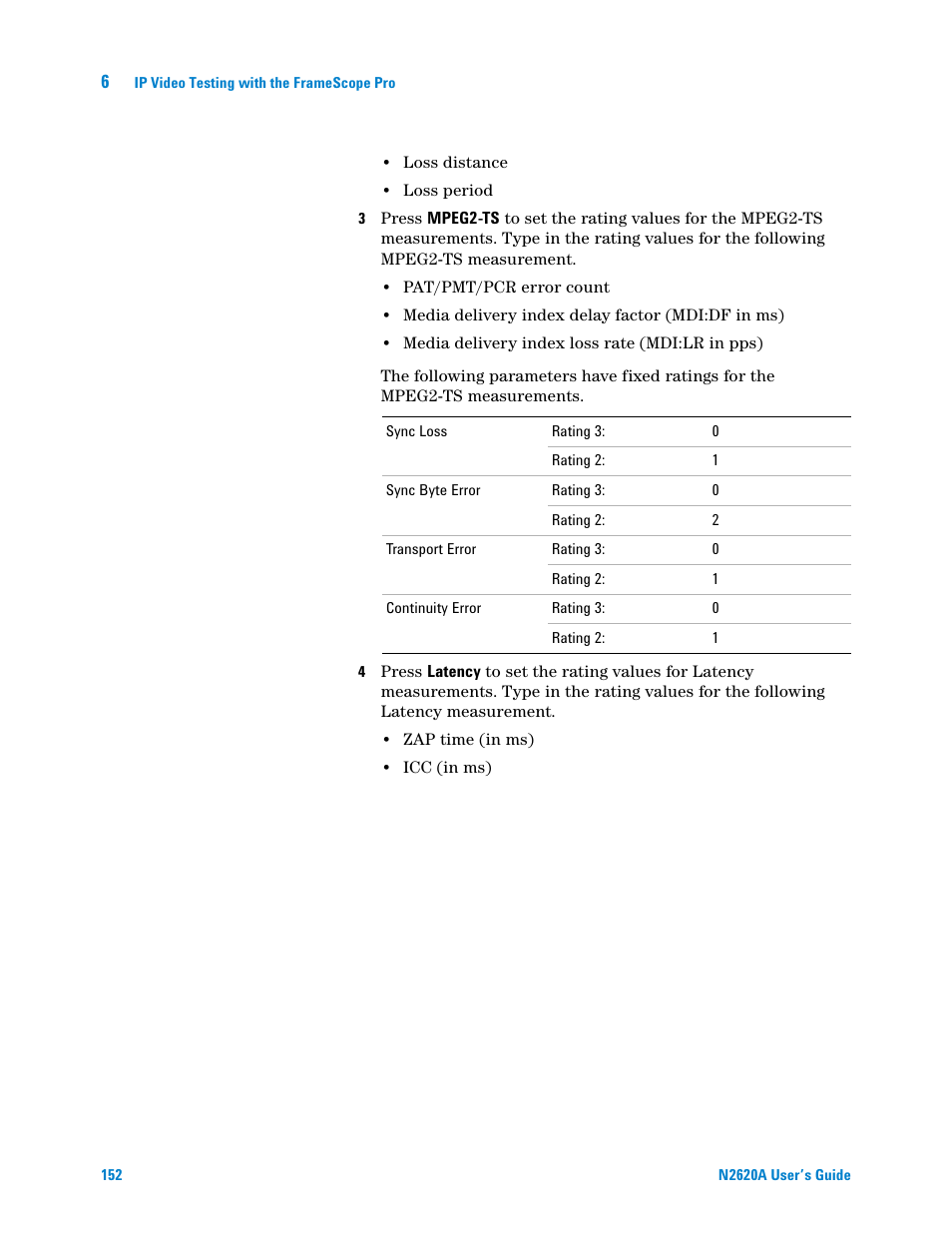 Agilent Technologies N2620A User Manual | Page 170 / 279