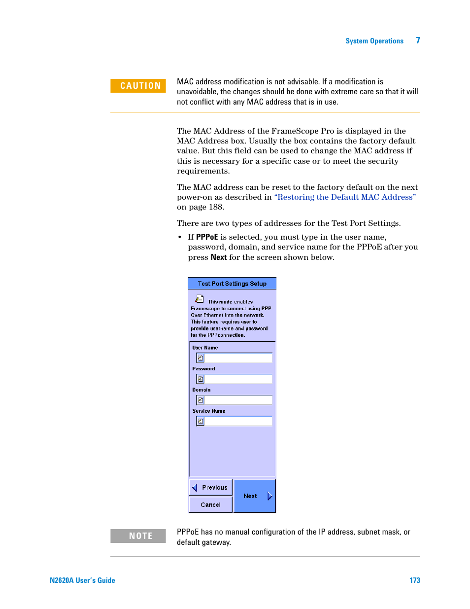 Agilent Technologies N2620A User Manual | Page 191 / 279