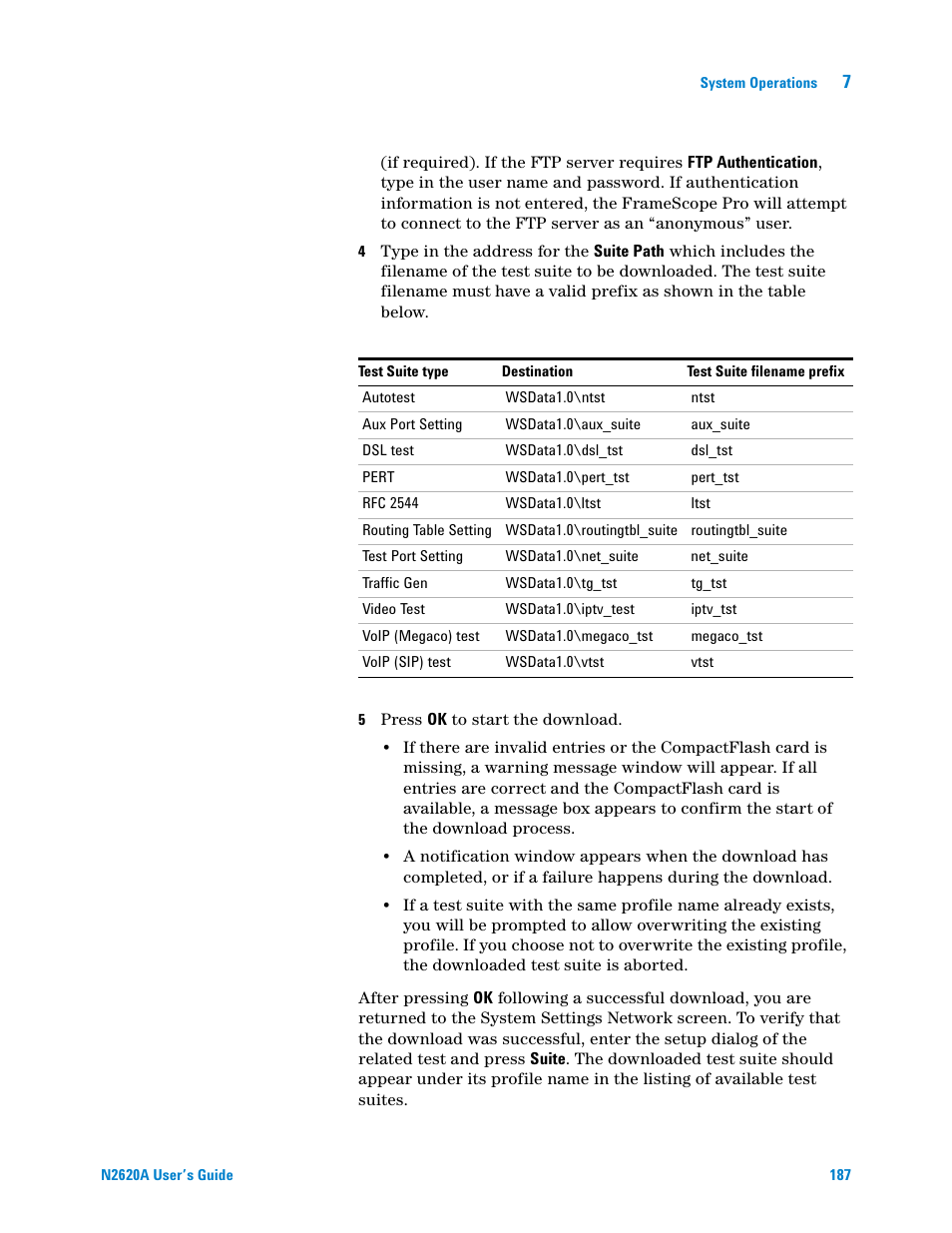 Agilent Technologies N2620A User Manual | Page 205 / 279