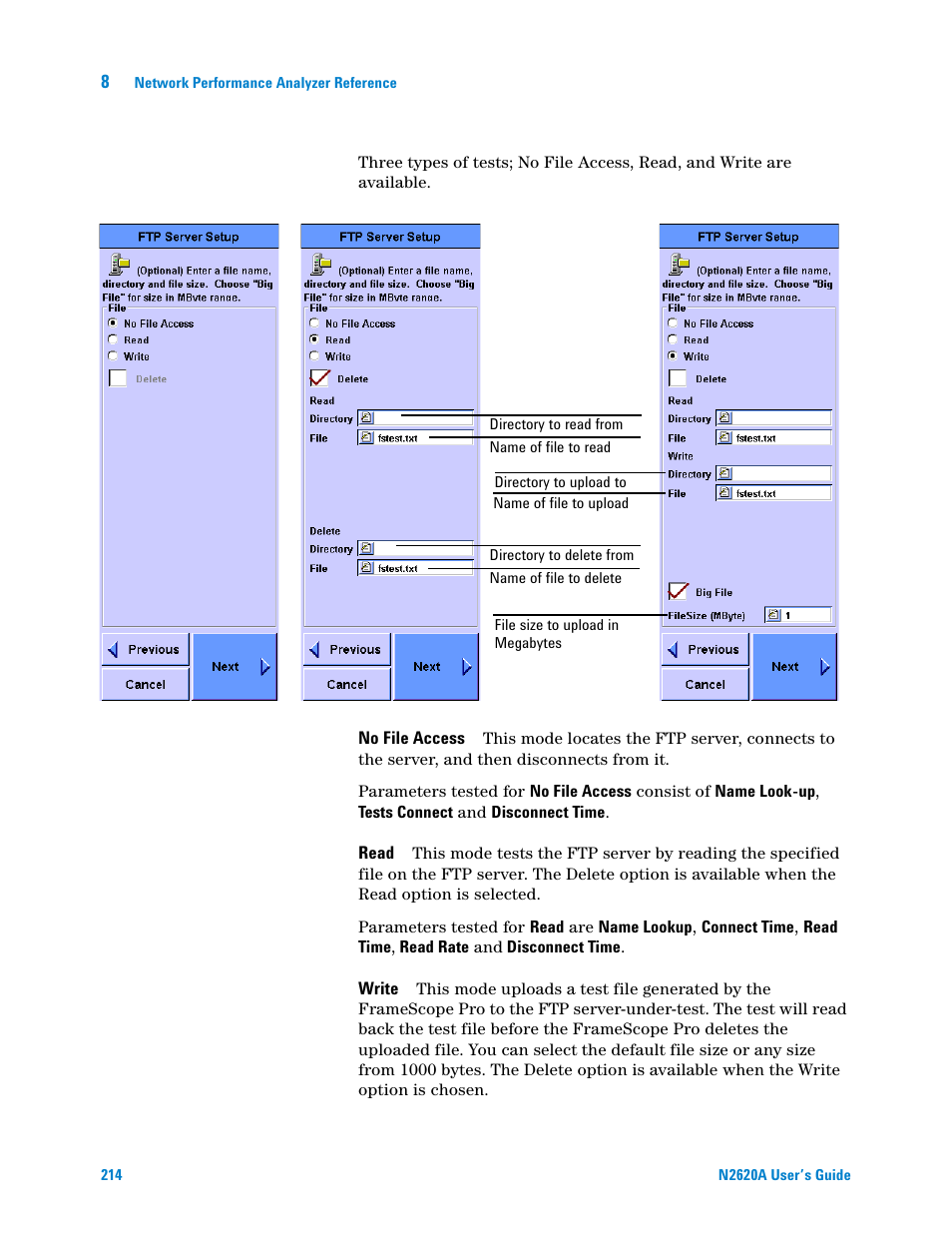 Agilent Technologies N2620A User Manual | Page 232 / 279