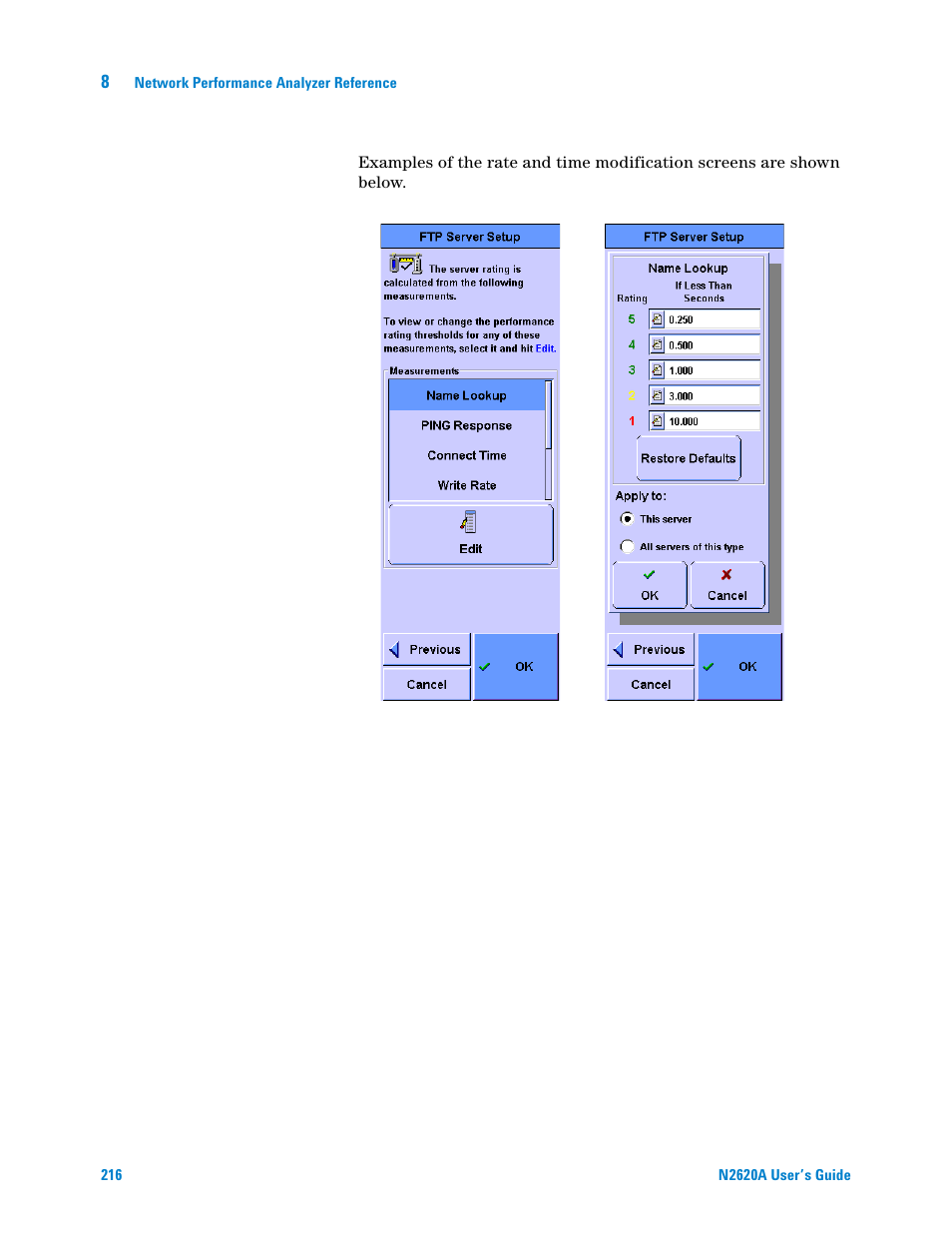 Agilent Technologies N2620A User Manual | Page 234 / 279