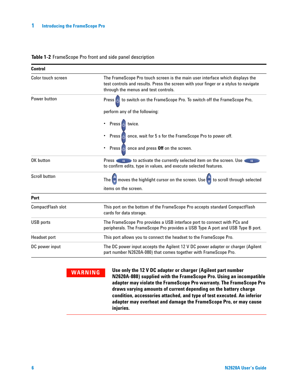 Agilent Technologies N2620A User Manual | Page 24 / 279