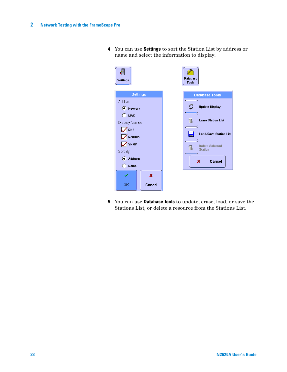 Agilent Technologies N2620A User Manual | Page 46 / 279