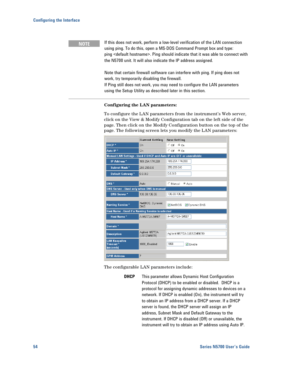 Agilent Technologies N5700 User Manual | Page 54 / 128