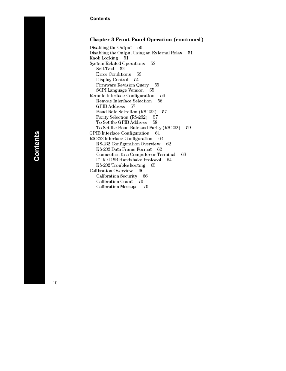 Chapter 3 front-panel operation (continued) | Agilent Technologies E3632A User Manual | Page 11 / 172