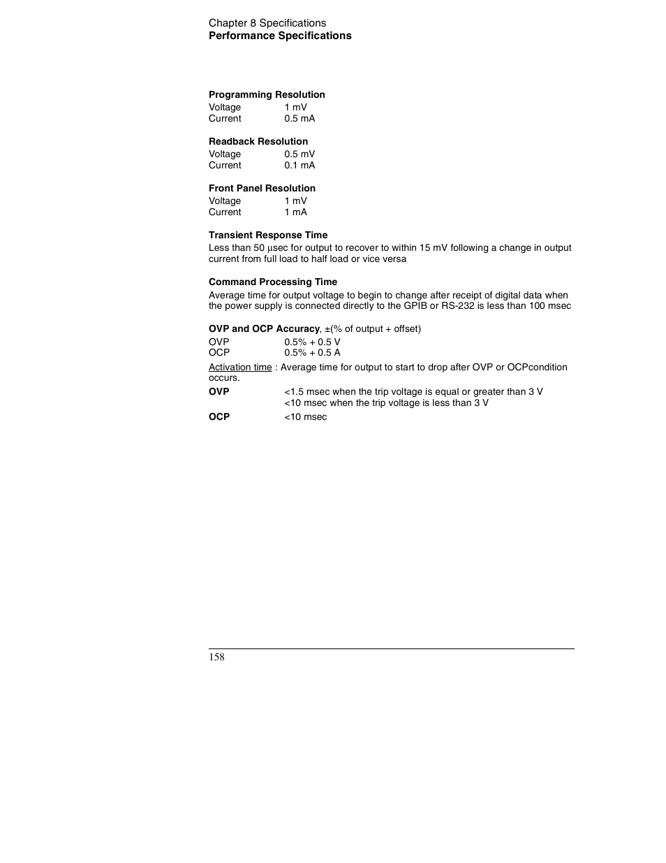 Agilent Technologies E3632A User Manual | Page 161 / 172