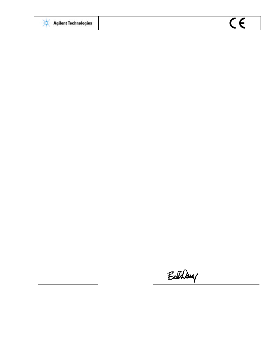 Declaration of conformity | Agilent Technologies E3632A User Manual | Page 171 / 172
