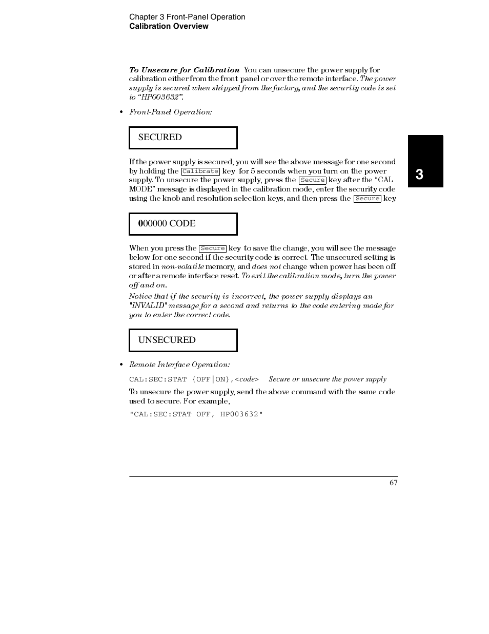Agilent Technologies E3632A User Manual | Page 69 / 172
