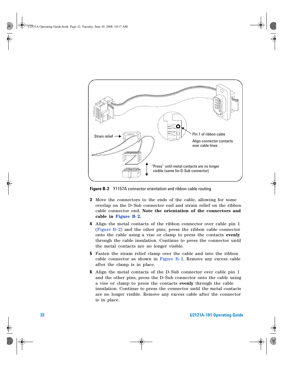 Figure b- 2 | Agilent Technologies Agilent RF Switch Driver Board U2121A-101 User Manual | Page 40 / 41