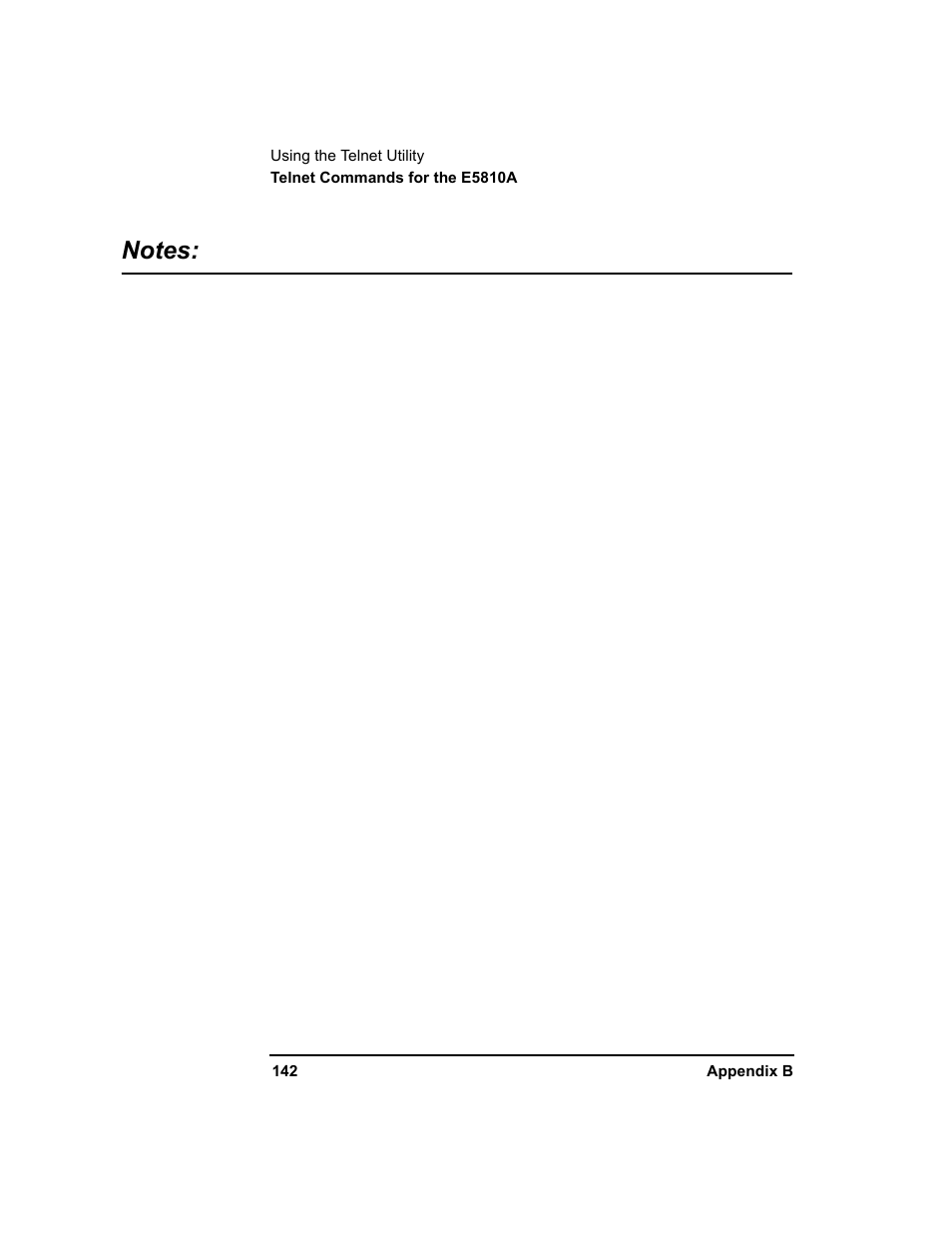Agilent Technologies E5810A User Manual | Page 142 / 159