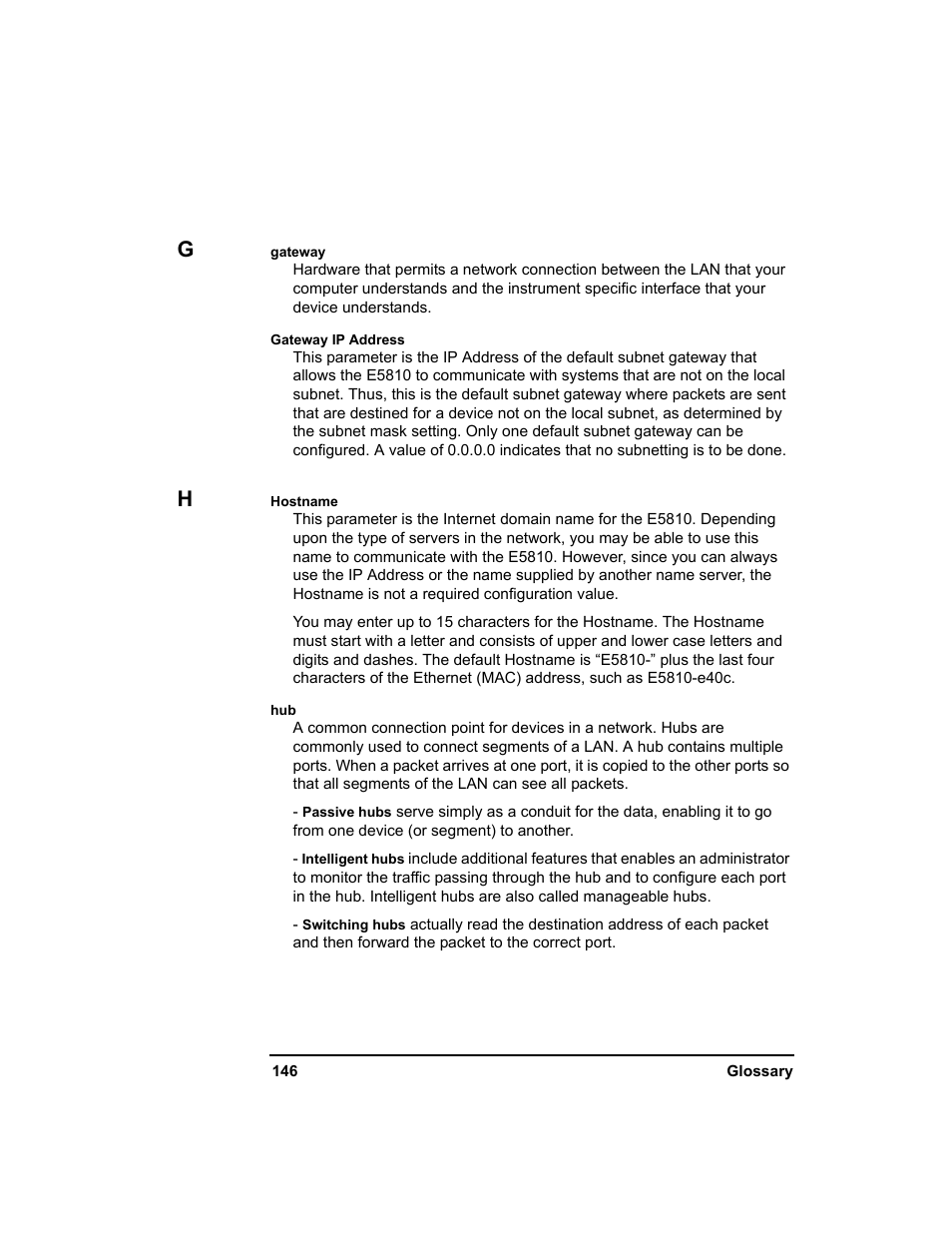 Agilent Technologies E5810A User Manual | Page 146 / 159
