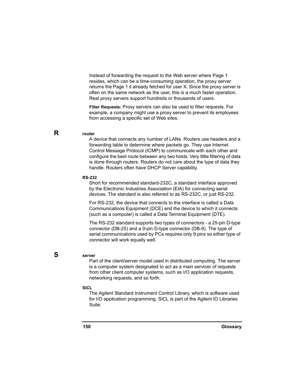 Agilent Technologies E5810A User Manual | Page 150 / 159