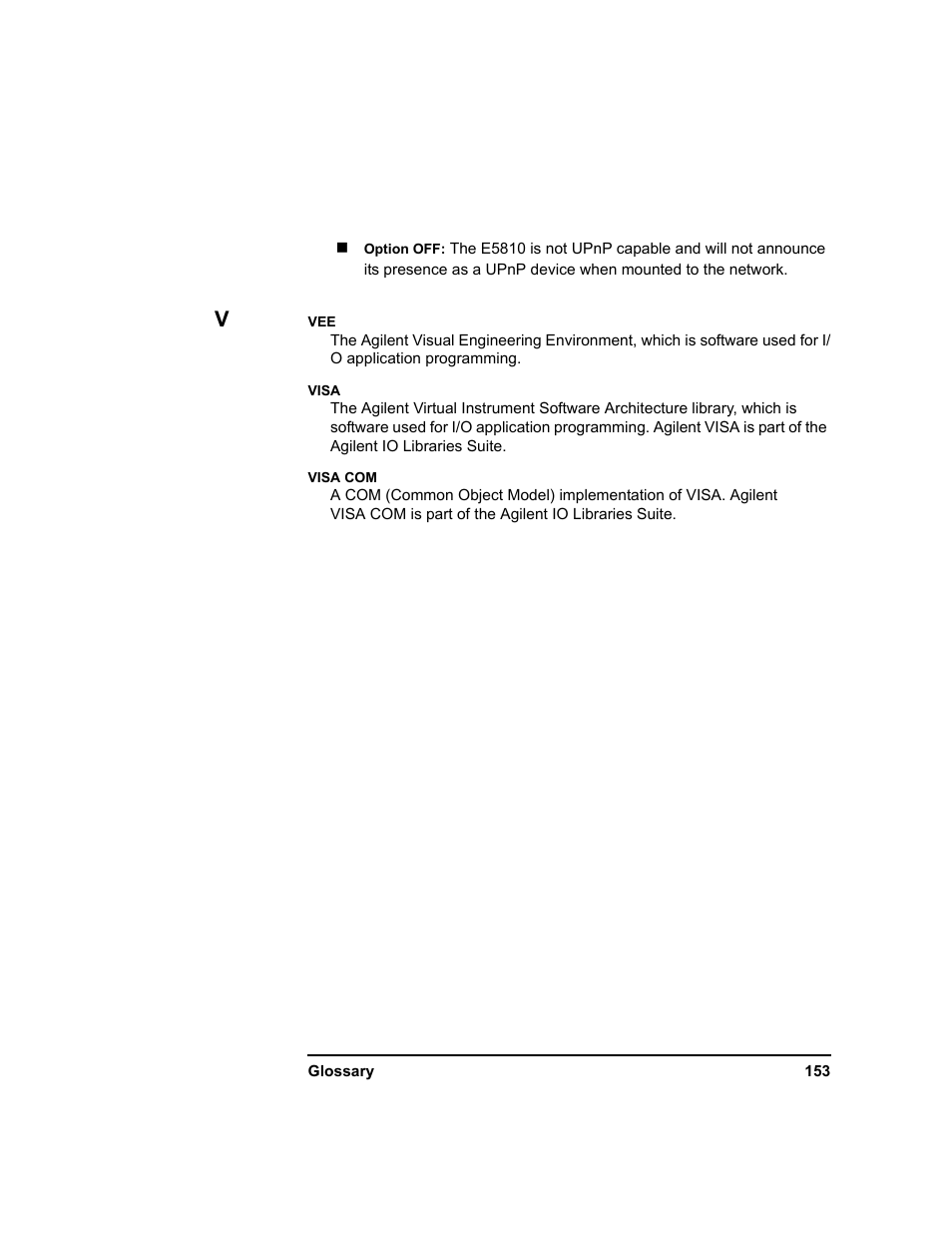 Agilent Technologies E5810A User Manual | Page 153 / 159
