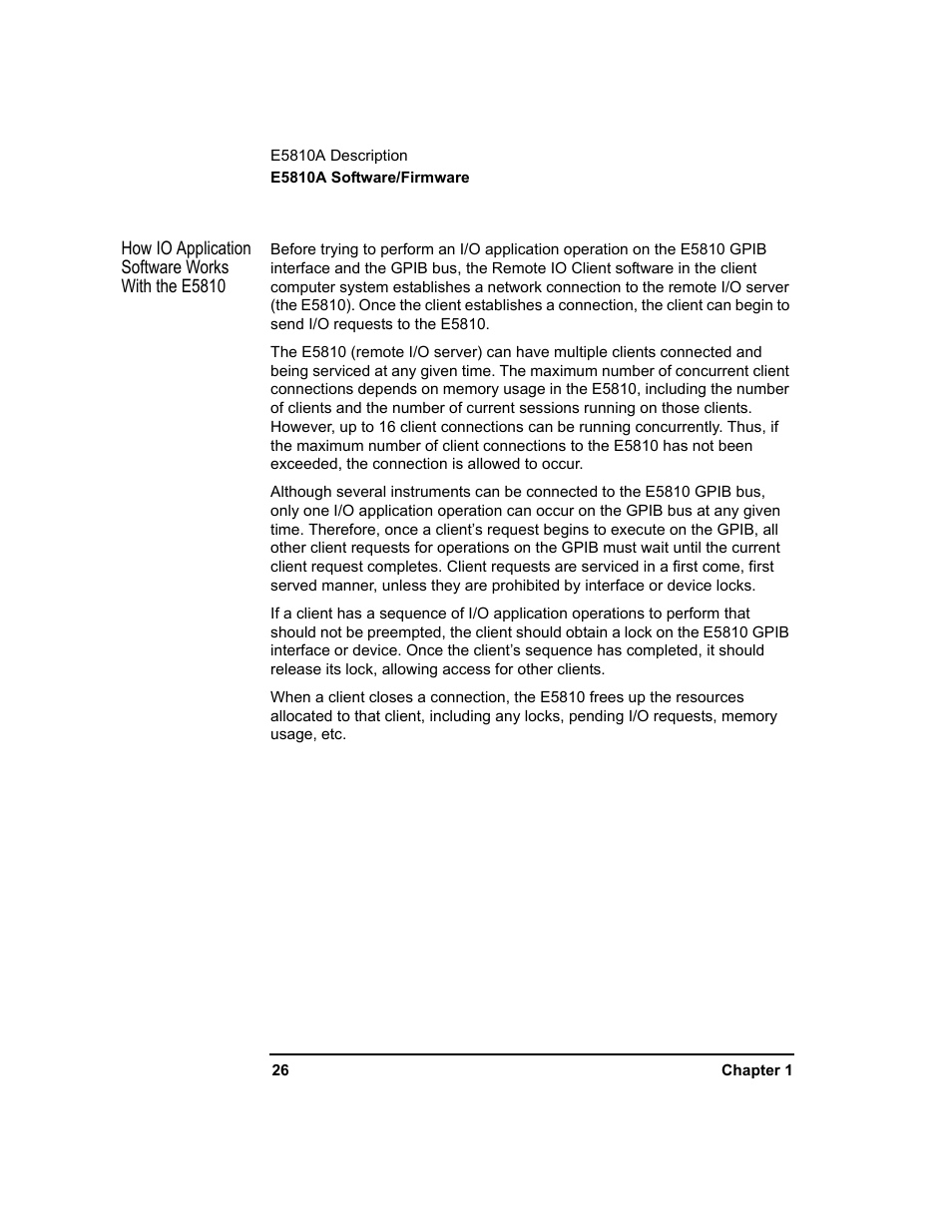 Agilent Technologies E5810A User Manual | Page 26 / 159