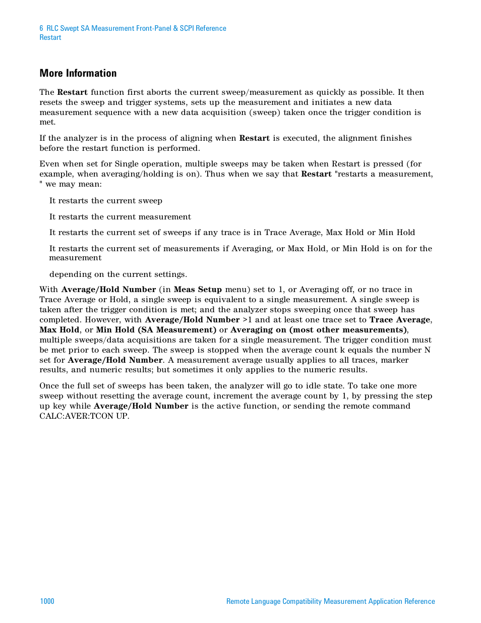 More information | Agilent Technologies Signal Analyzer N9030a User Manual | Page 1000 / 1466