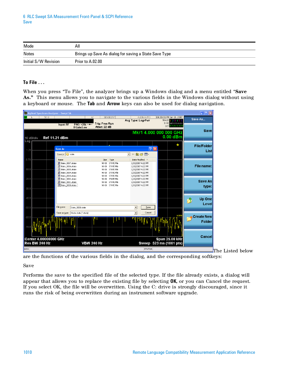 Agilent Technologies Signal Analyzer N9030a User Manual | Page 1010 / 1466