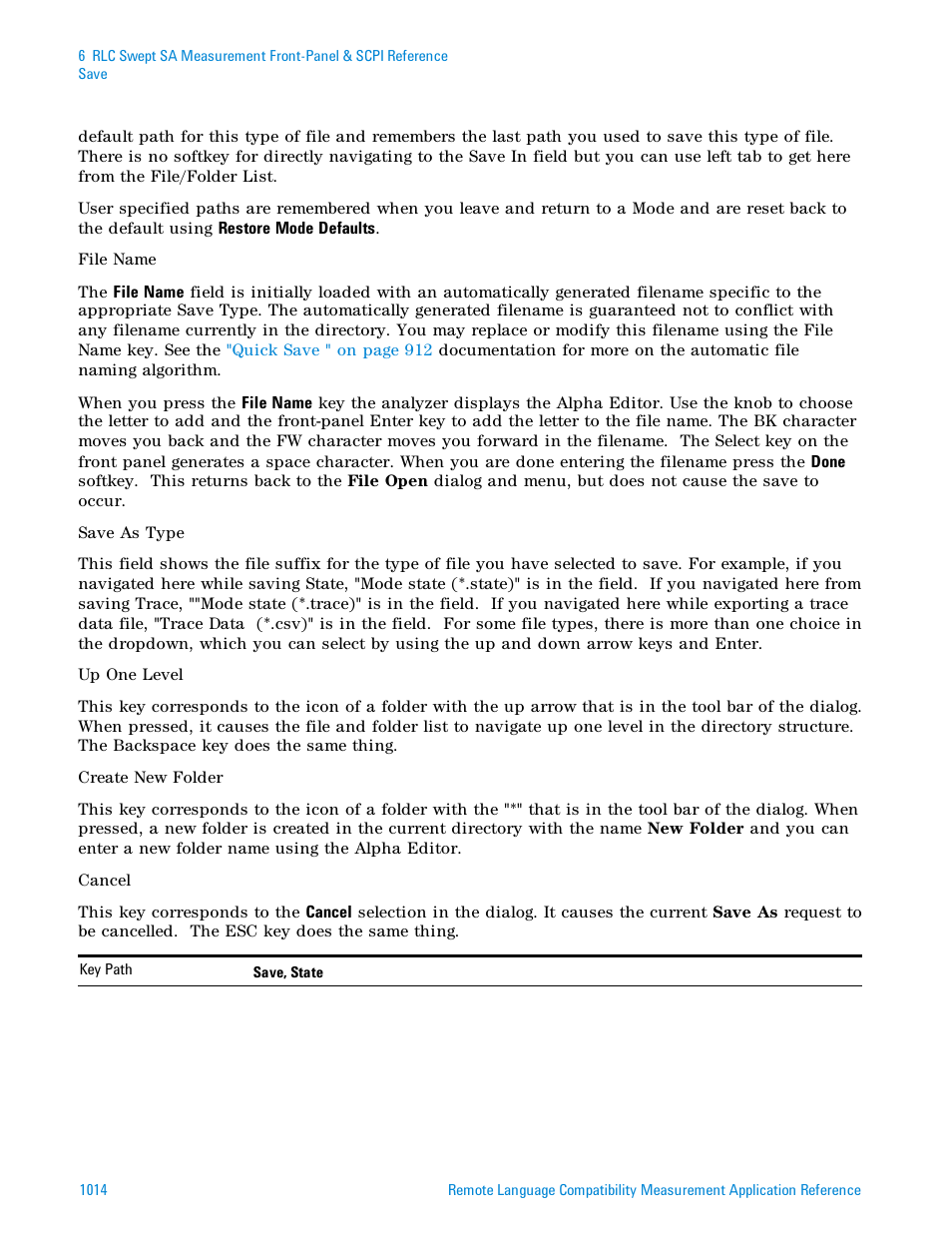 Agilent Technologies Signal Analyzer N9030a User Manual | Page 1014 / 1466