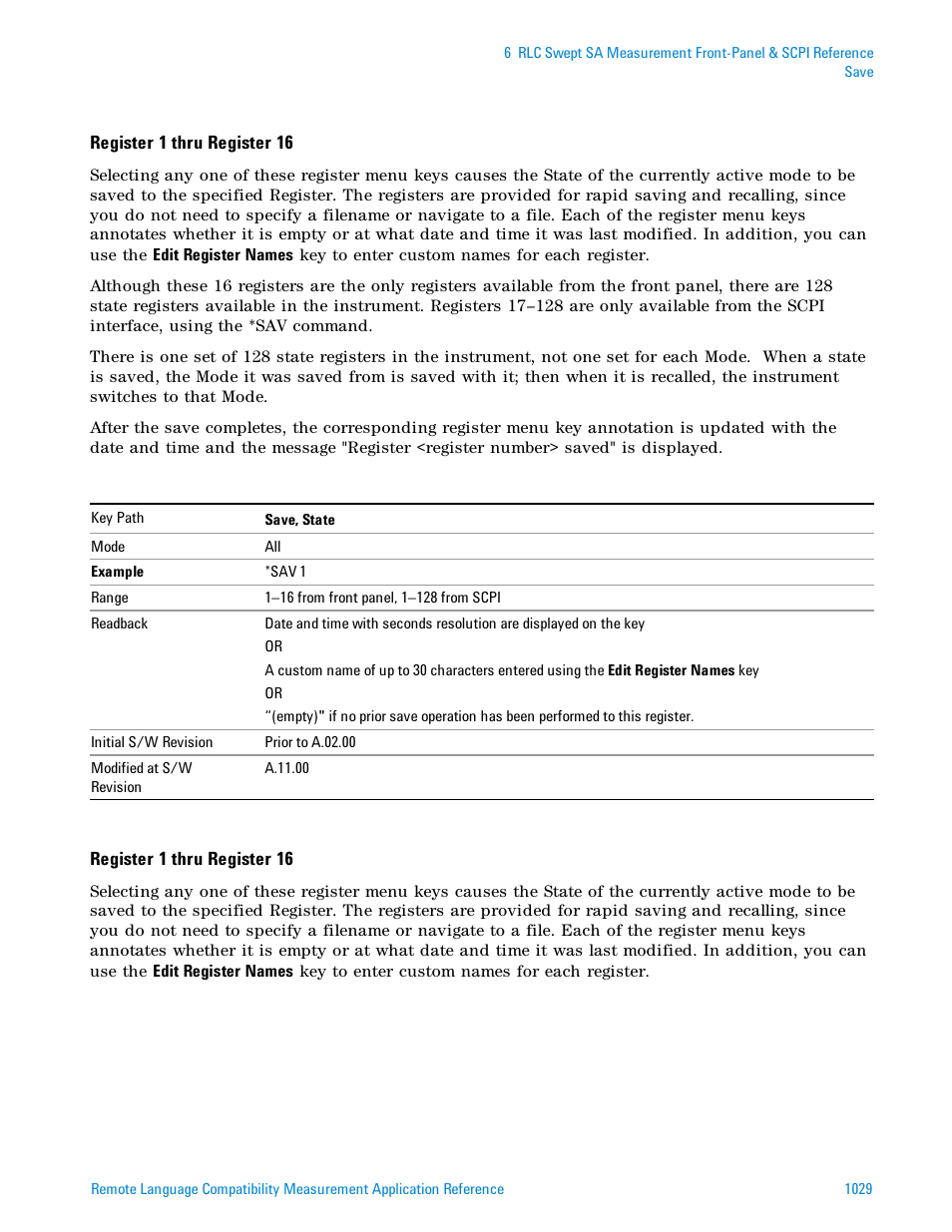 Agilent Technologies Signal Analyzer N9030a User Manual | Page 1029 / 1466