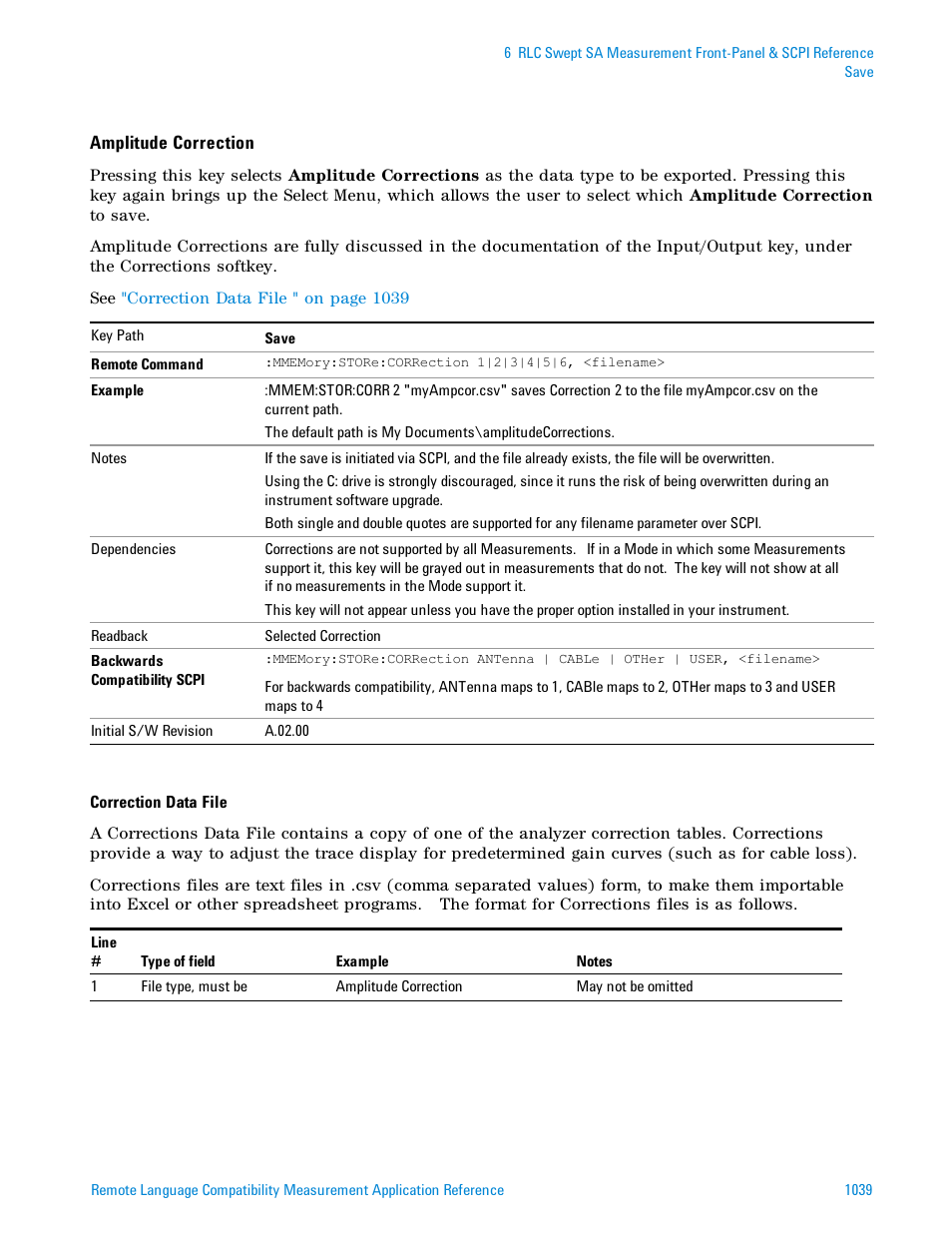 Agilent Technologies Signal Analyzer N9030a User Manual | Page 1039 / 1466