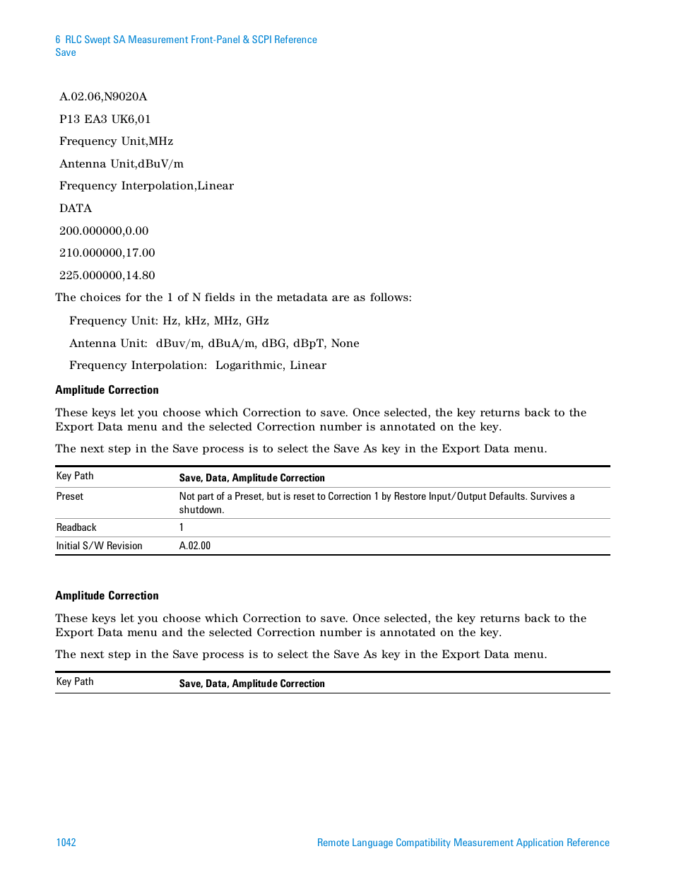 Agilent Technologies Signal Analyzer N9030a User Manual | Page 1042 / 1466