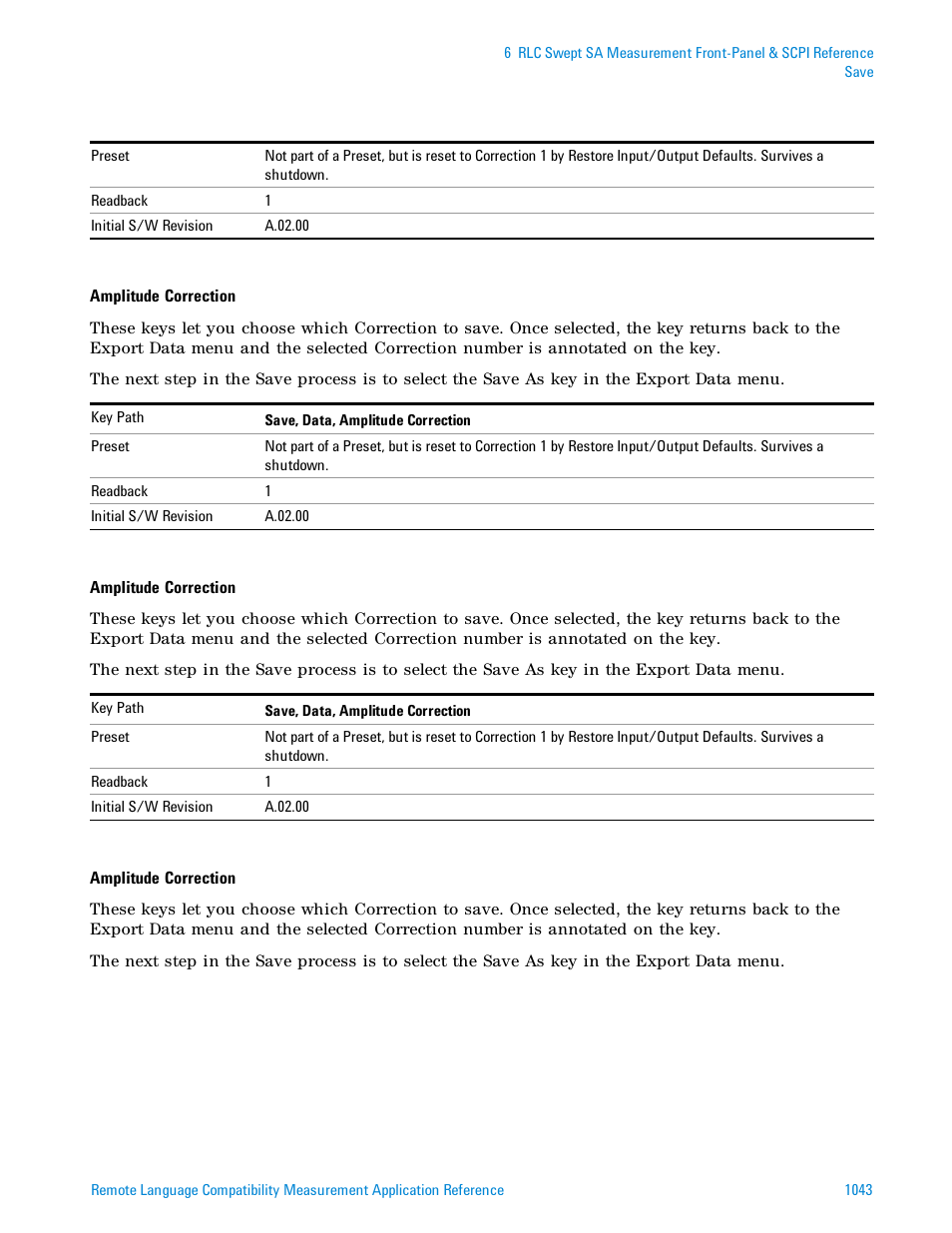 Agilent Technologies Signal Analyzer N9030a User Manual | Page 1043 / 1466