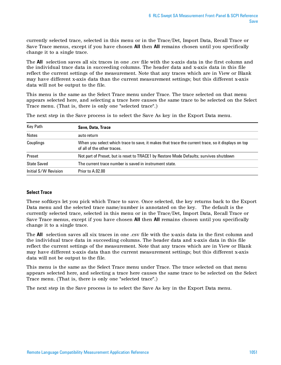 Agilent Technologies Signal Analyzer N9030a User Manual | Page 1051 / 1466