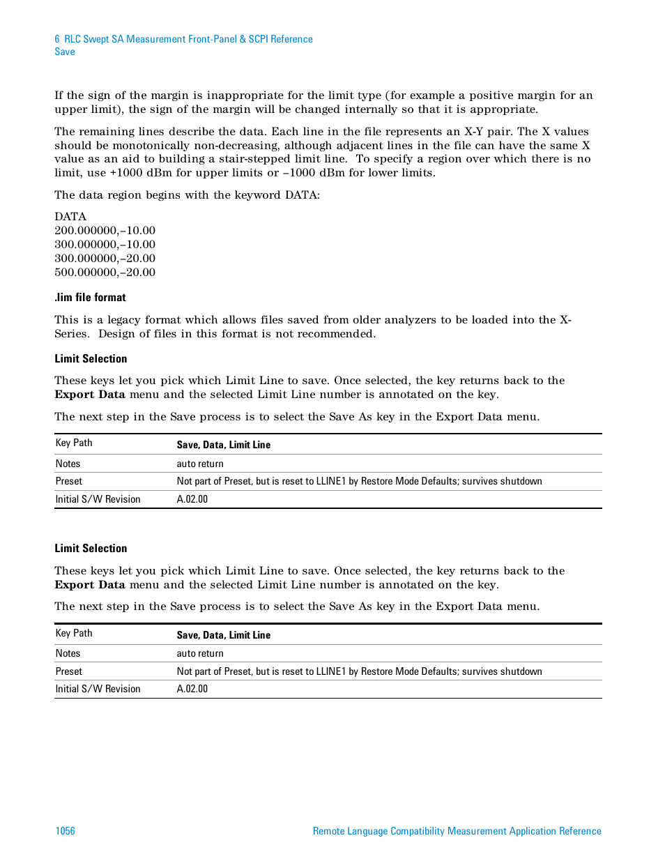 Agilent Technologies Signal Analyzer N9030a User Manual | Page 1056 / 1466