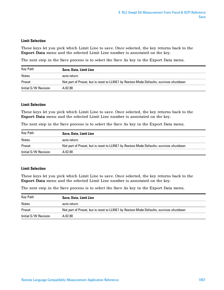 Agilent Technologies Signal Analyzer N9030a User Manual | Page 1057 / 1466