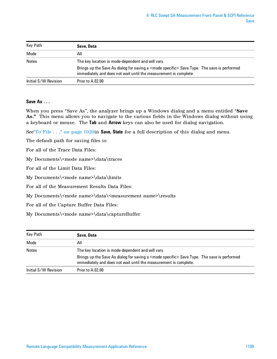 Agilent Technologies Signal Analyzer N9030a User Manual | Page 1109 / 1466