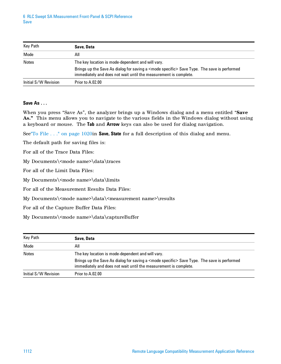 Agilent Technologies Signal Analyzer N9030a User Manual | Page 1112 / 1466