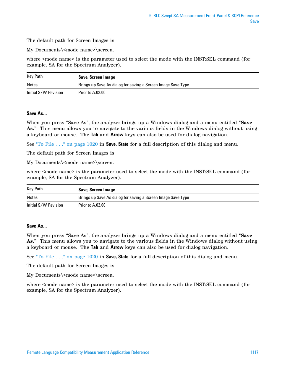 Agilent Technologies Signal Analyzer N9030a User Manual | Page 1117 / 1466