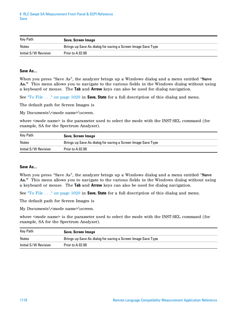 Agilent Technologies Signal Analyzer N9030a User Manual | Page 1118 / 1466