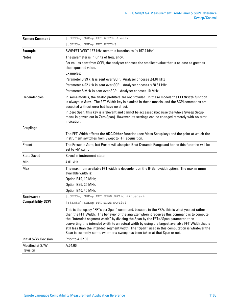 Agilent Technologies Signal Analyzer N9030a User Manual | Page 1163 / 1466