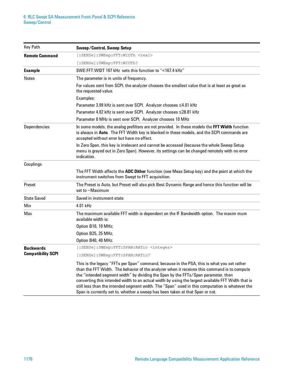Agilent Technologies Signal Analyzer N9030a User Manual | Page 1176 / 1466