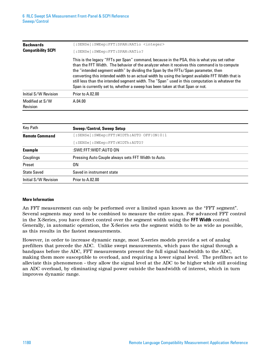 Agilent Technologies Signal Analyzer N9030a User Manual | Page 1180 / 1466